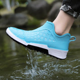 Chaussures d'eau plastique Paimpol Bleu