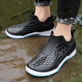 Chaussures d'eau plastique Paimpol Noir