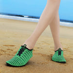 Chaussures de plage Summer vert eau